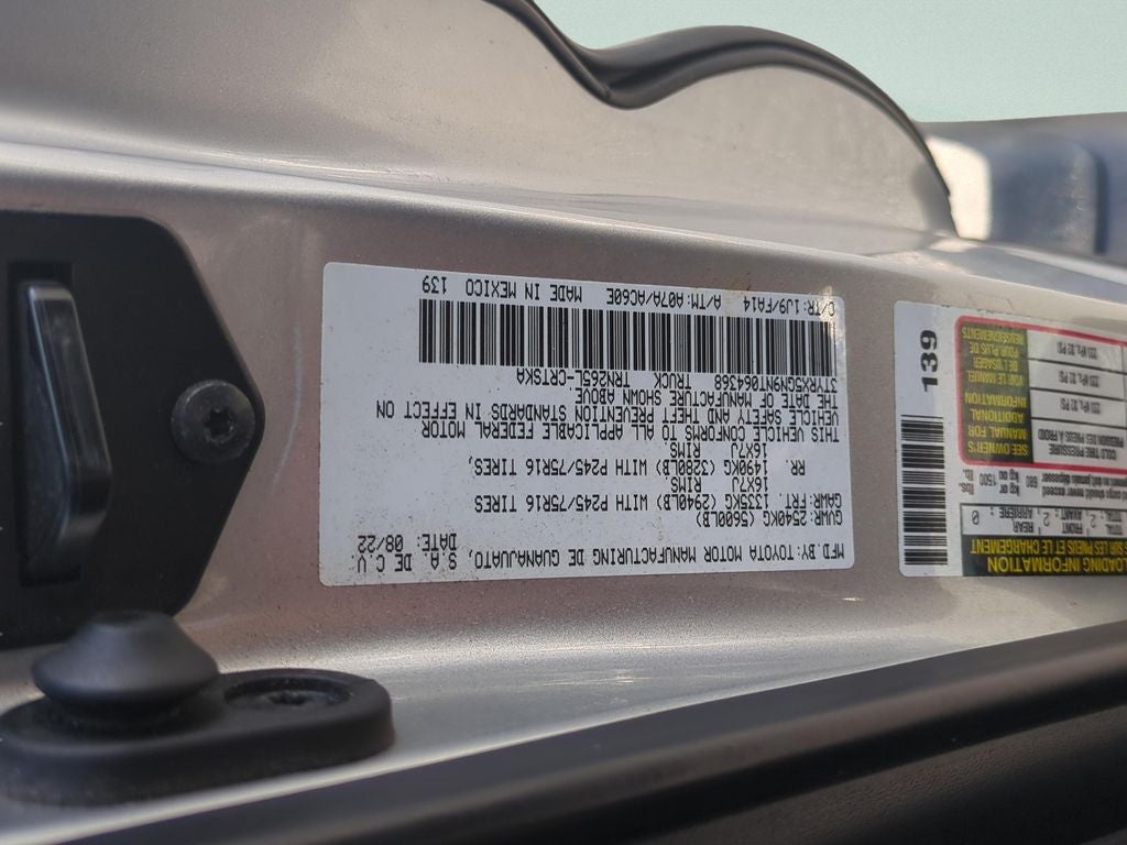 2022 Toyota TACOMA SR SR