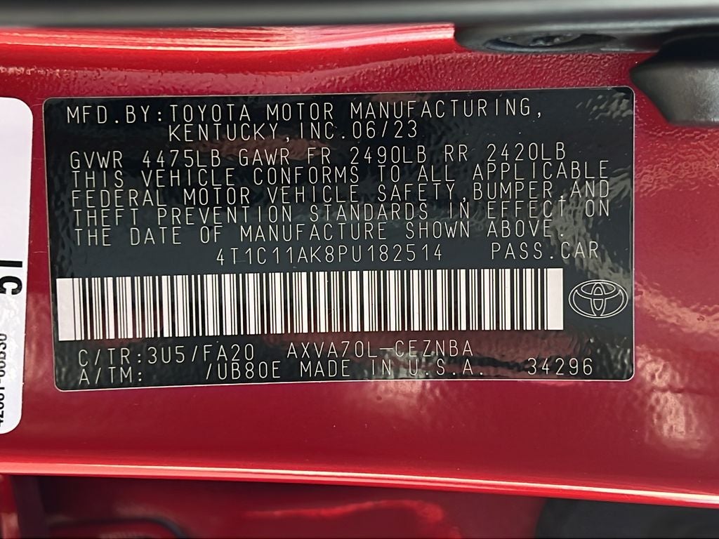 2023 Toyota Camry LE