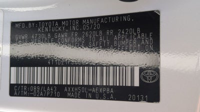 2020 Toyota Avalon Hybrid Limited
