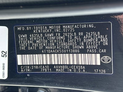 2025 Toyota Camry SE