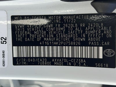 2023 Toyota Camry SE