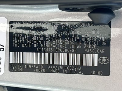 2023 Toyota Camry SE