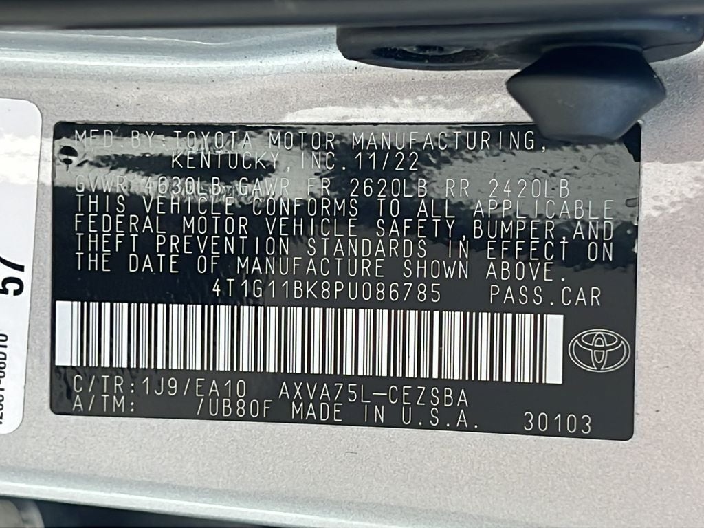 2023 Toyota Camry SE