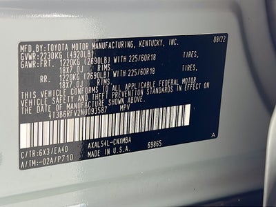 2022 Toyota RAV4 Hybrid XLE Premium