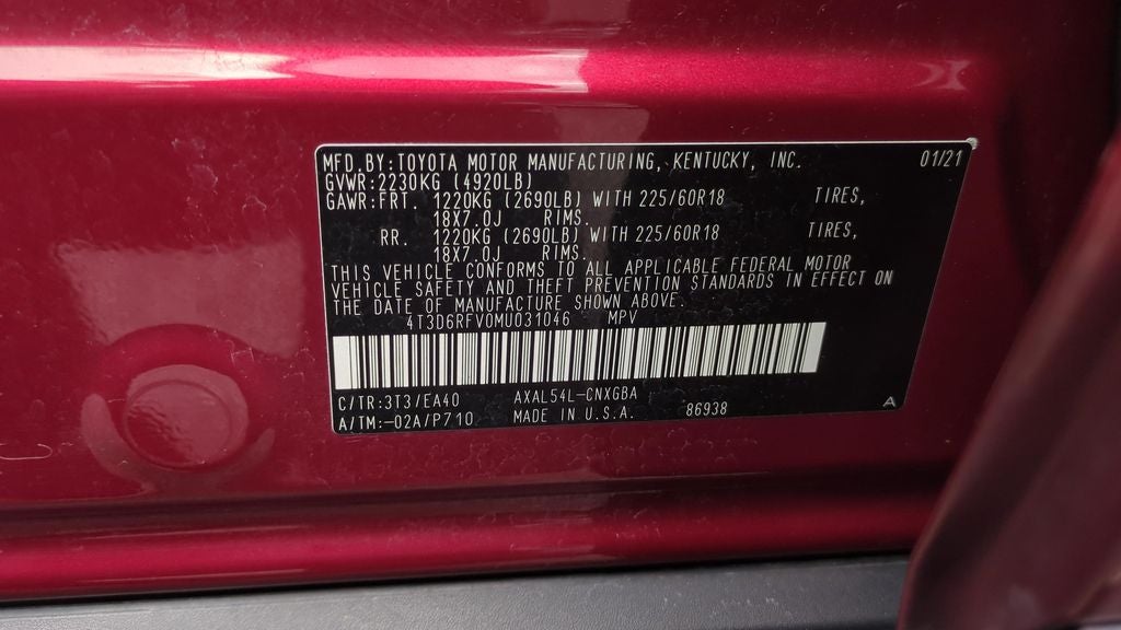 2021 Toyota RAV4 Hybrid Limited