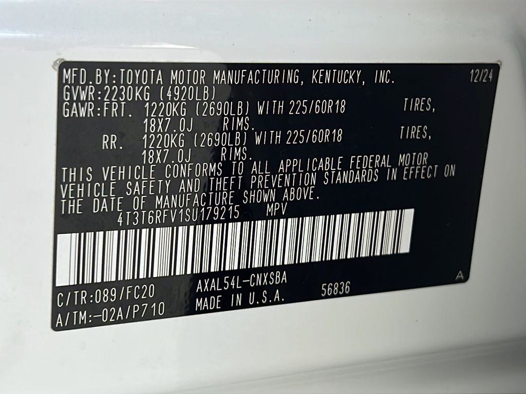 2025 Toyota RAV4 Hybrid SE