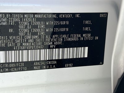 2023 Toyota RAV4 Hybrid SE