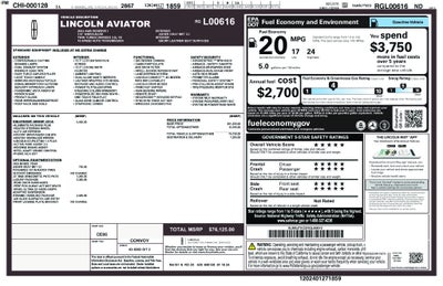 2024 Lincoln Aviator Reserve