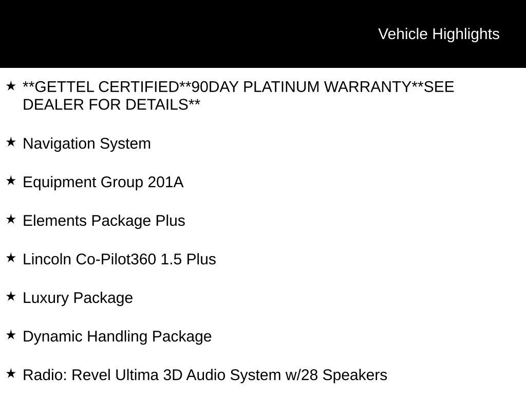 2024 Lincoln Aviator Reserve