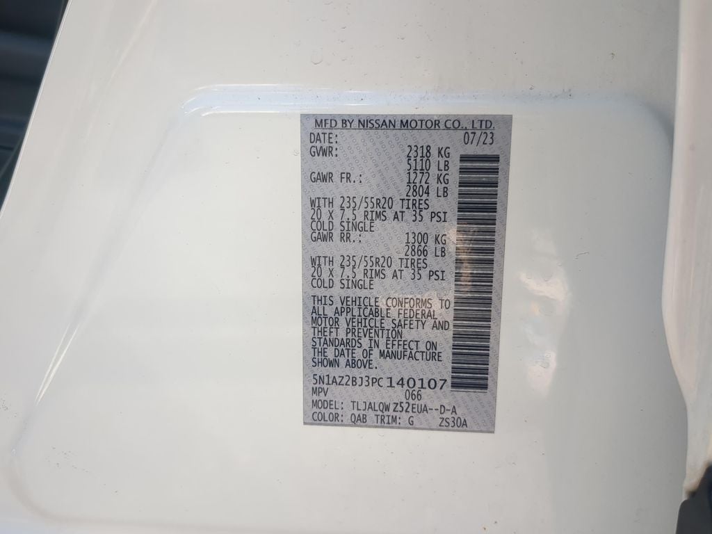 2023 Nissan Murano SV