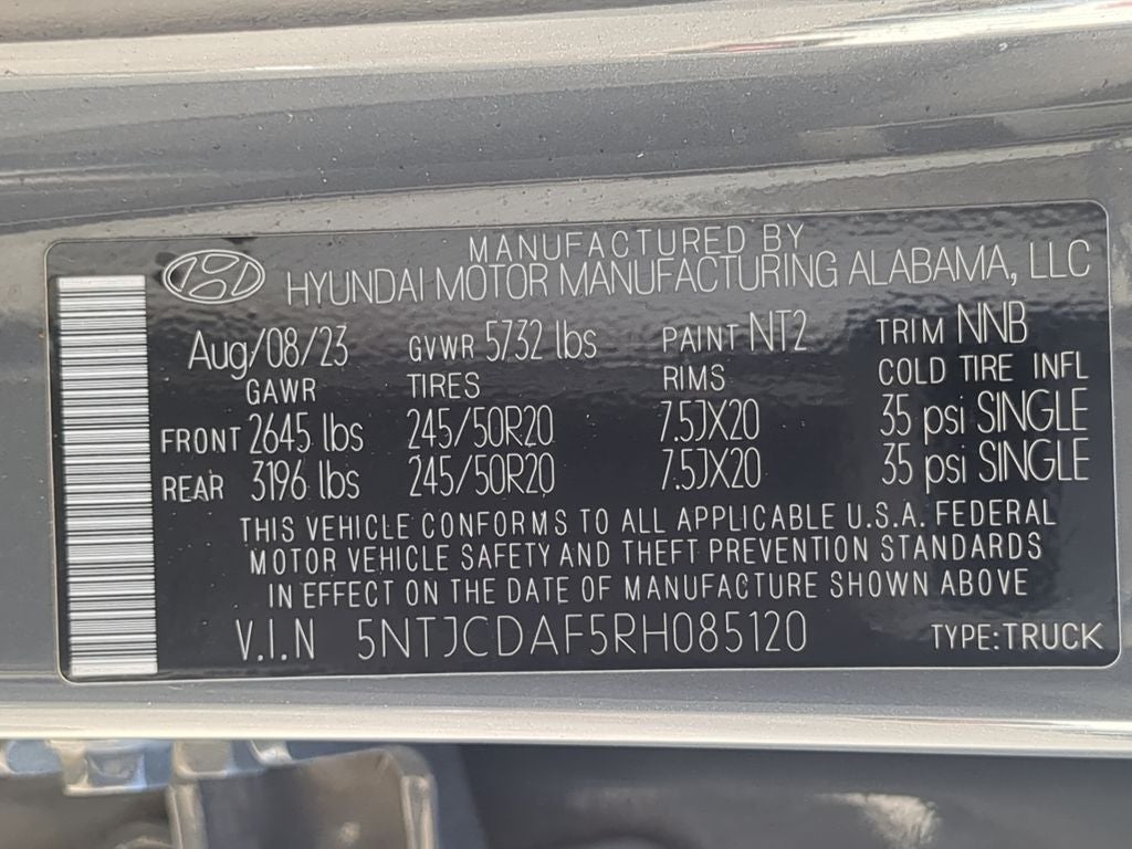 2024 Hyundai Santa Cruz NIGHT