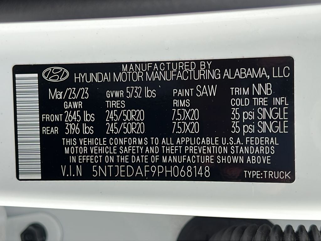 2023 Hyundai Santa Cruz Limited