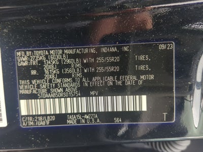 2024 Toyota GRAND HIGHLANDER Platinum