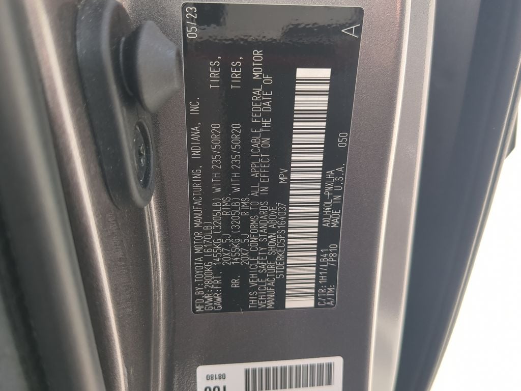 2023 Toyota SIENNA PLATINUM Platinum 7 Passenger