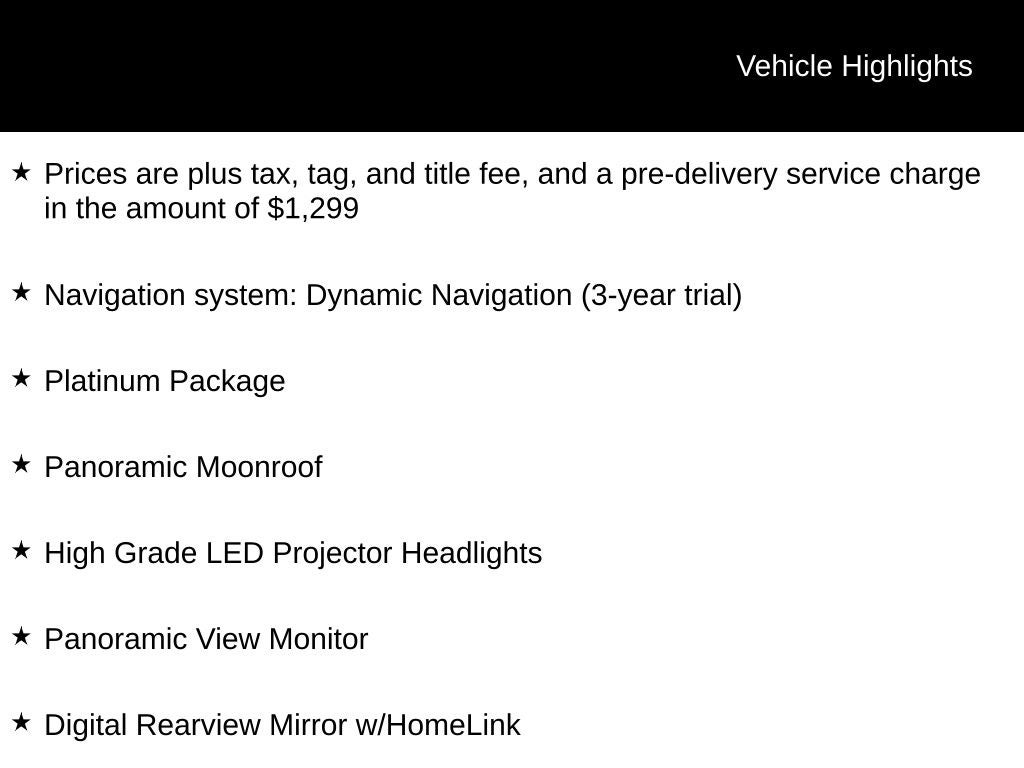 2021 Toyota HIGHLANDER Platinum