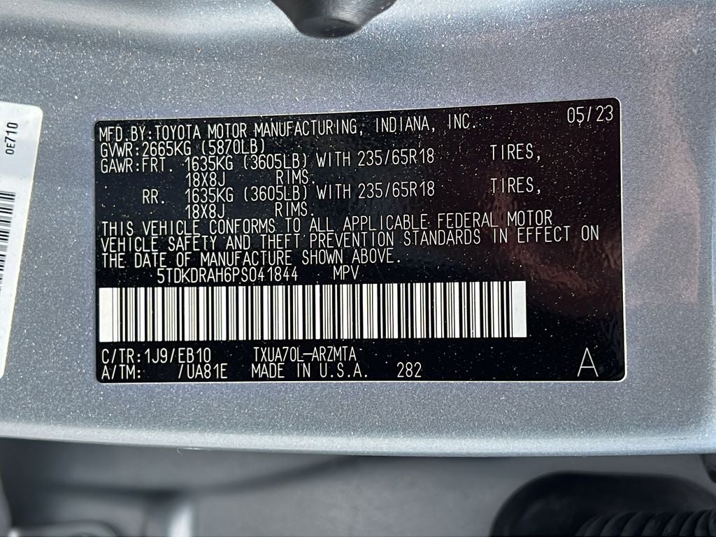 2023 Toyota HIGHLANDER XLE