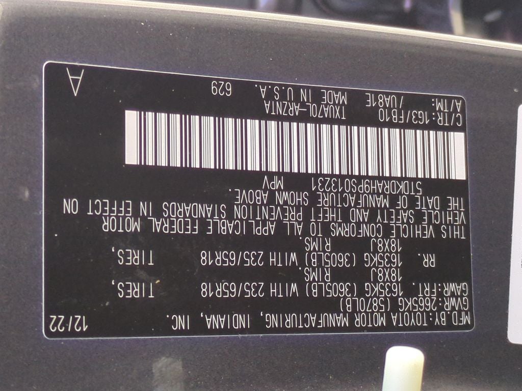 2023 Toyota HIGHLANDER XLE