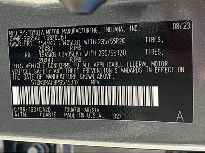 2023 Toyota Highlander XSE