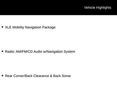 2016 Toyota SIENNA XLE 3.5L XLE 8 Passenger