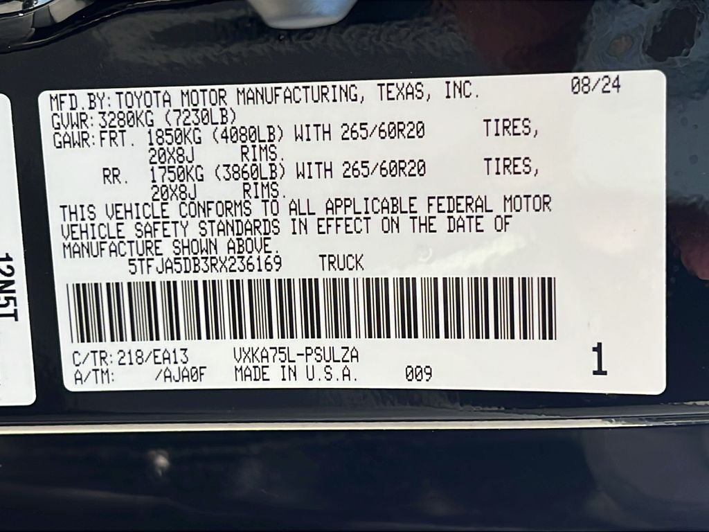 2024 Toyota Tundra Limited