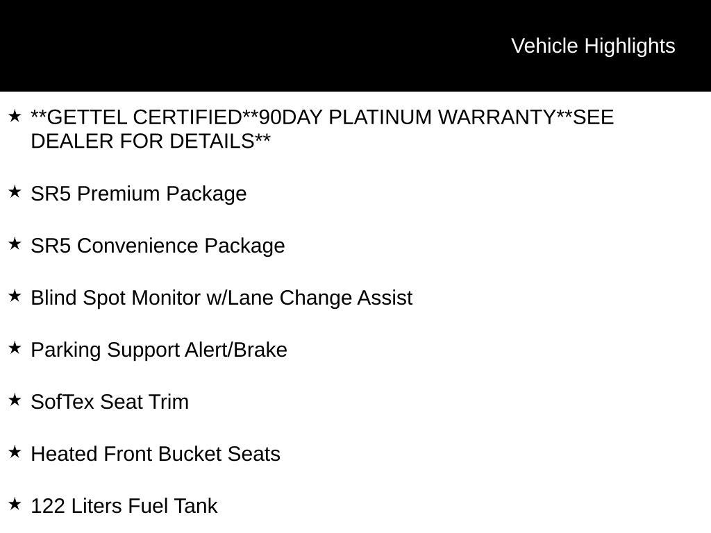 2024 Toyota TUNDRA 4X2 SR5