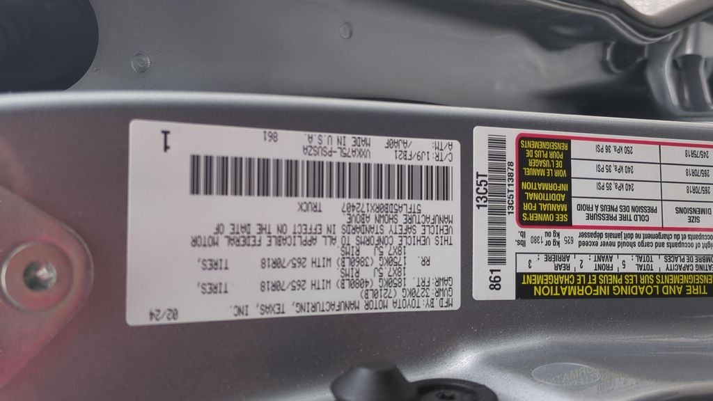 2024 Toyota TUNDRA 4X4 SR5