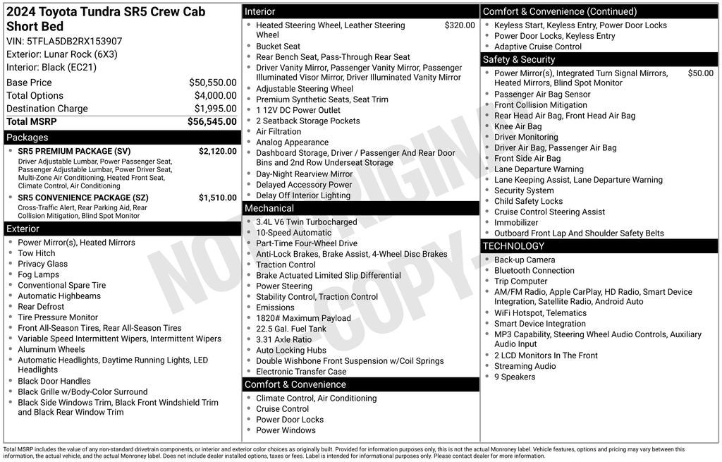 2024 Toyota TUNDRA 4X4 SR5