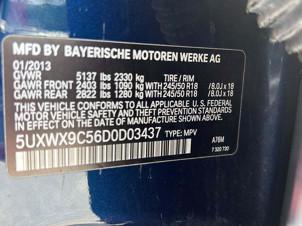 2013 BMW X3 xDrive28i