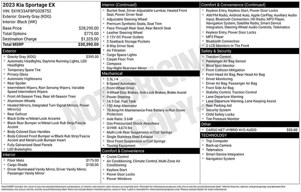 2023 Kia Sportage EX