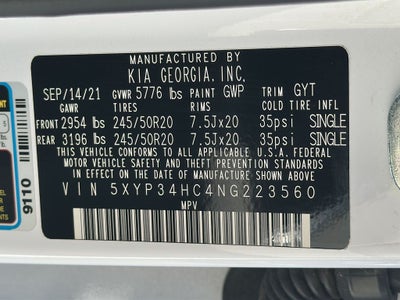 2022 Kia Telluride EX