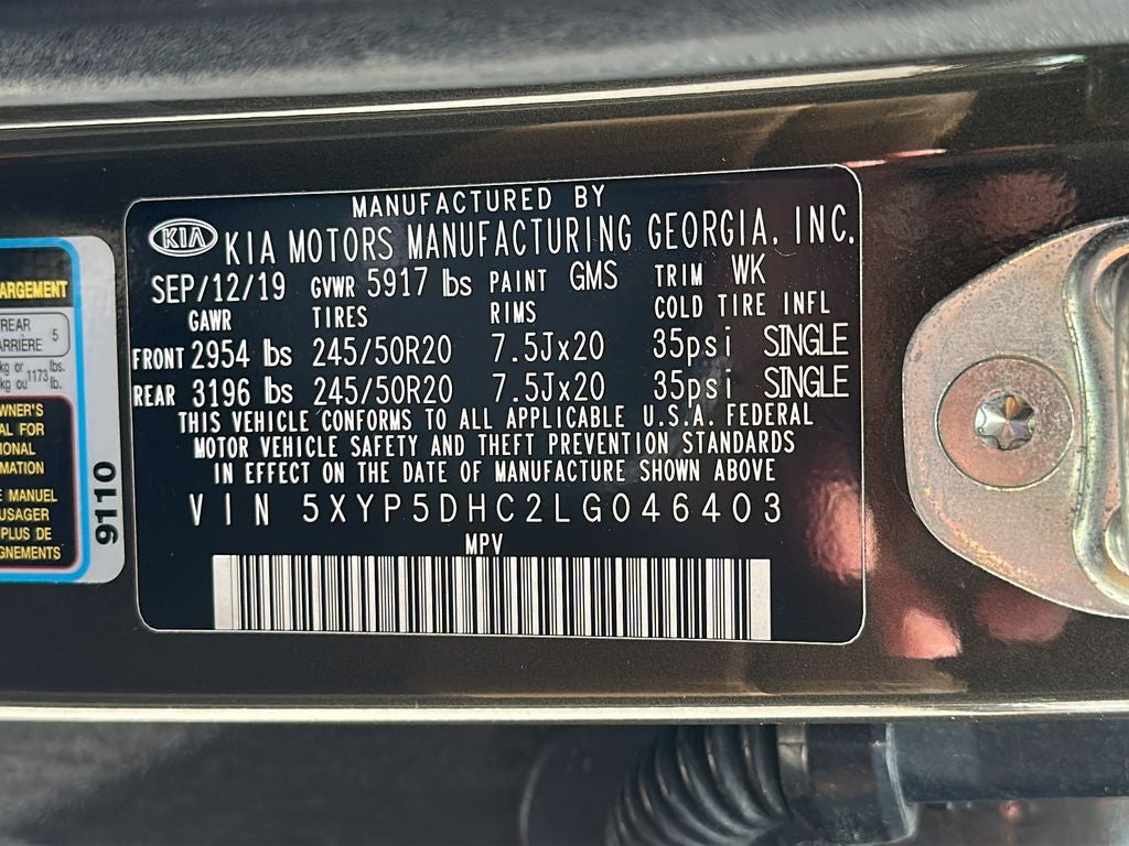 2020 Kia Telluride SX