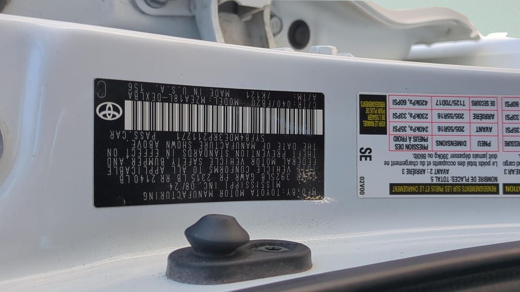 2024 Toyota COROLLA LE