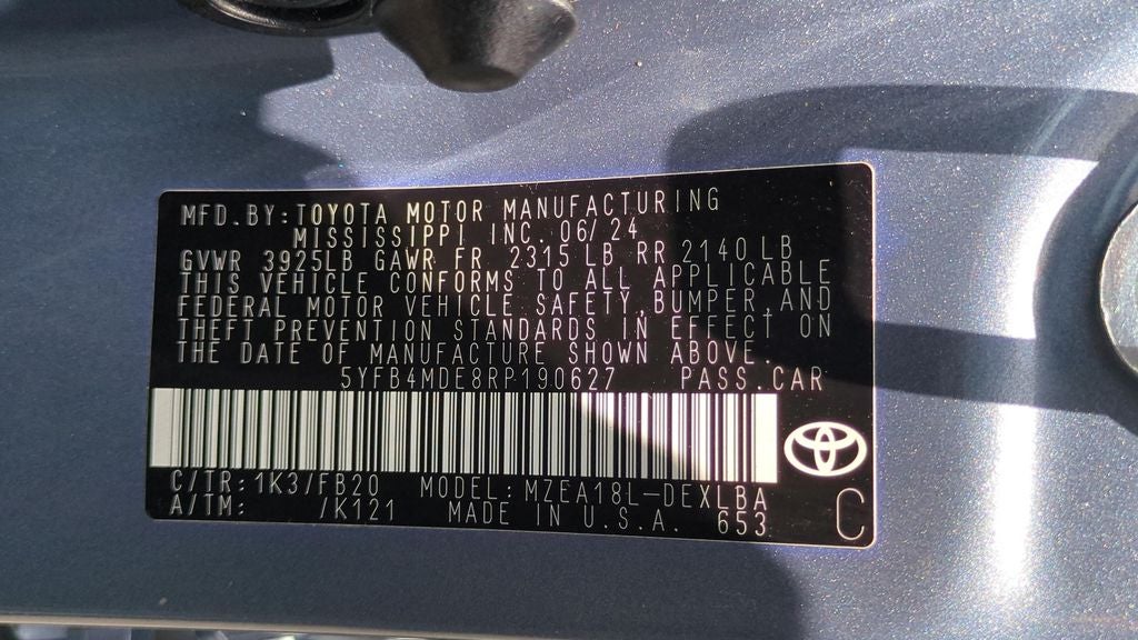 2024 Toyota Corolla LE