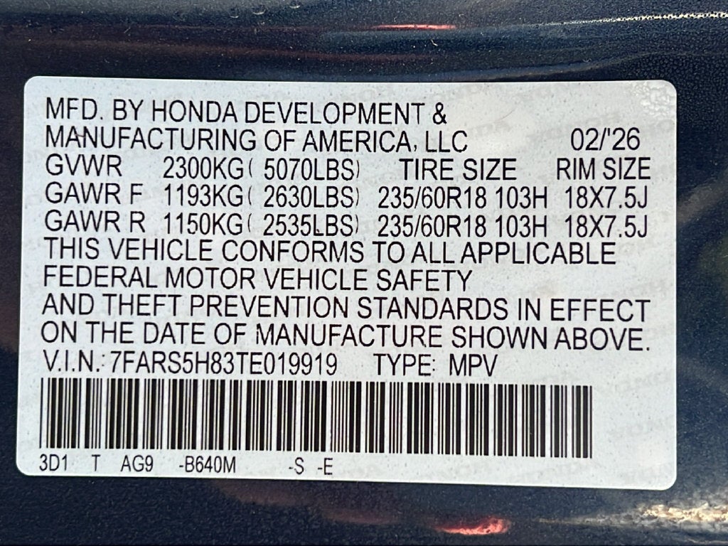 2026 Honda CR-V Sport-L