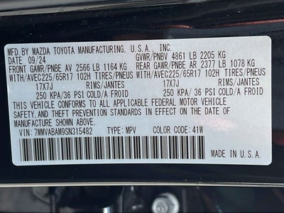 2025 Mazda Mazda CX-50 2.5 S Select Package