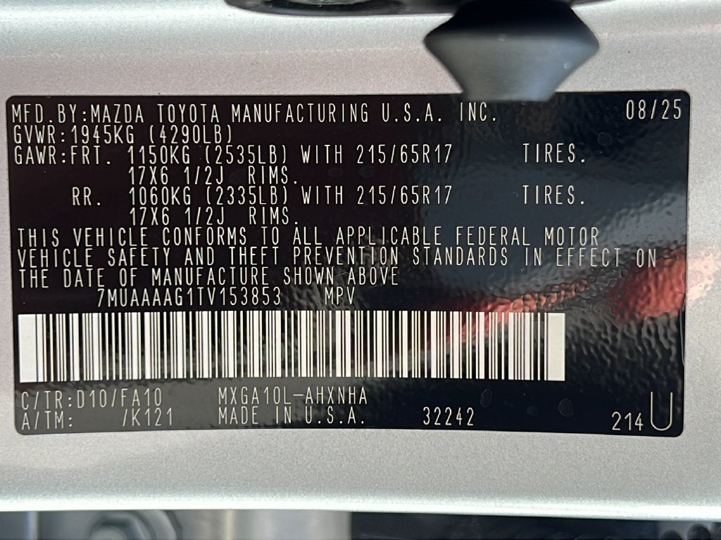 2026 Toyota Corolla Cross L