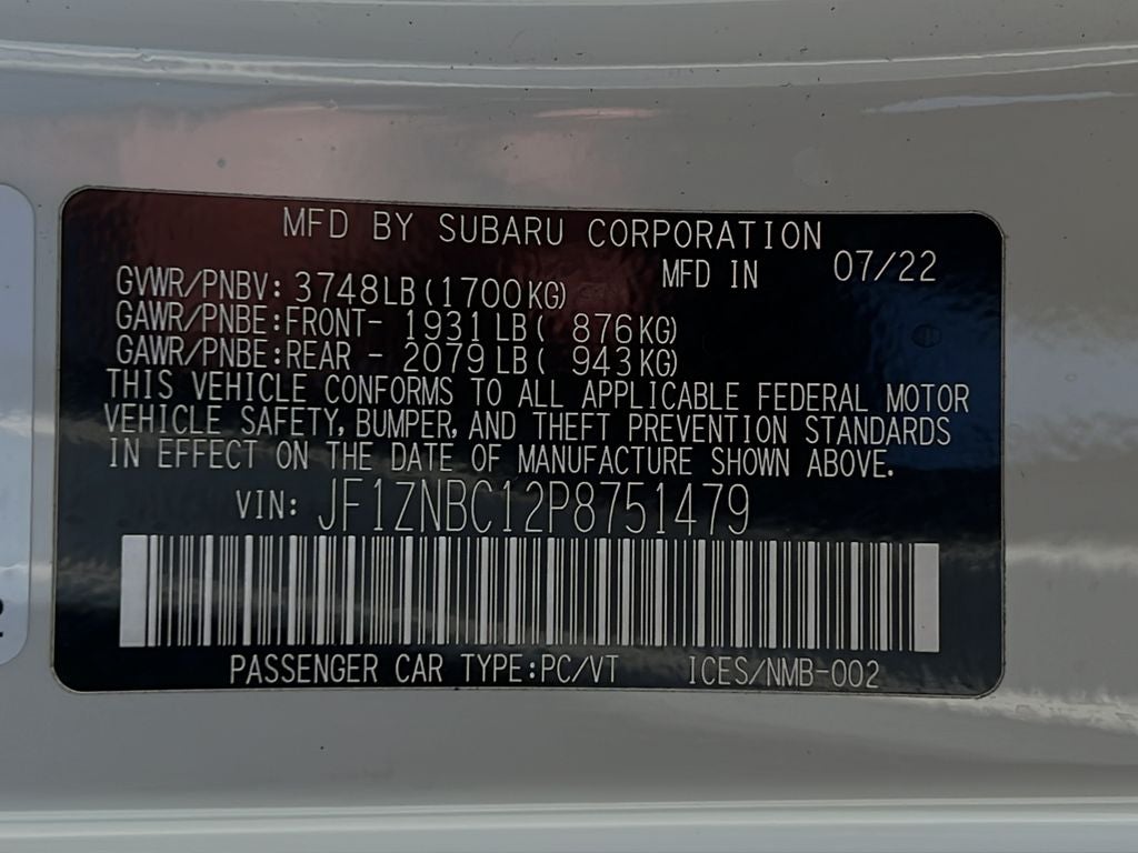 2023 Toyota GR86 Base