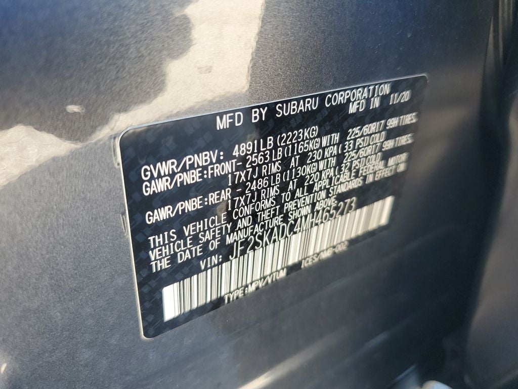 2021 Subaru Forester Base