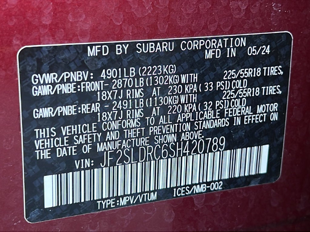 2025 Subaru Forester Limited