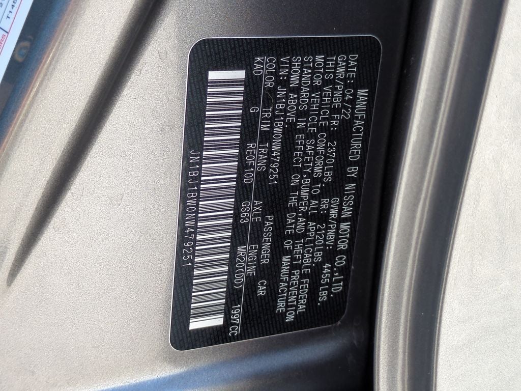 2022 Nissan Rogue Sport SV