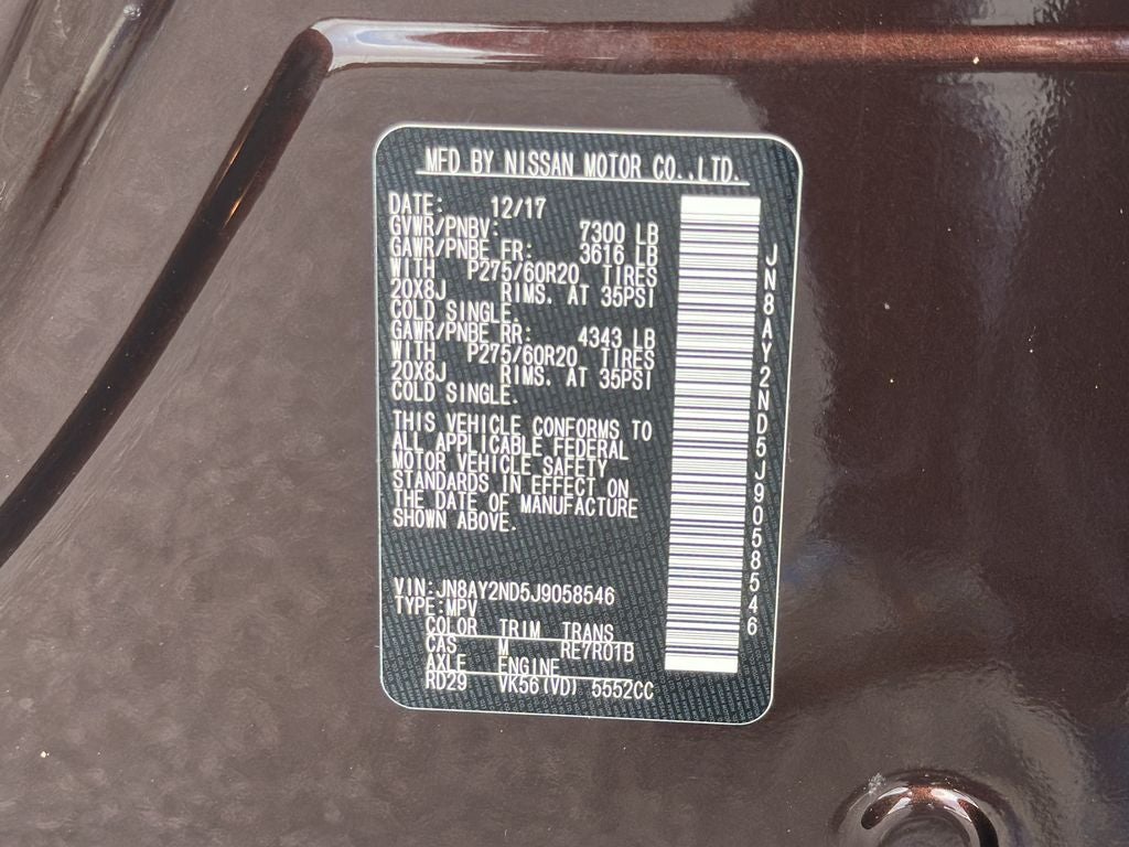 2018 Nissan Armada SL