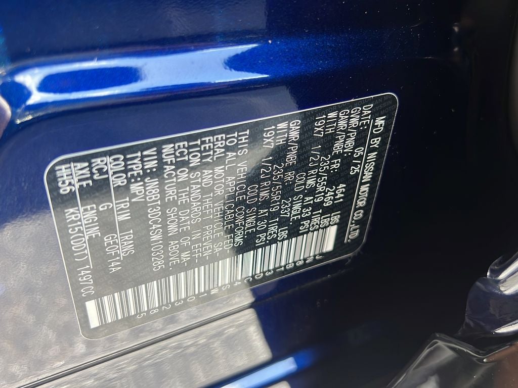 2025 Nissan Rogue Platinum