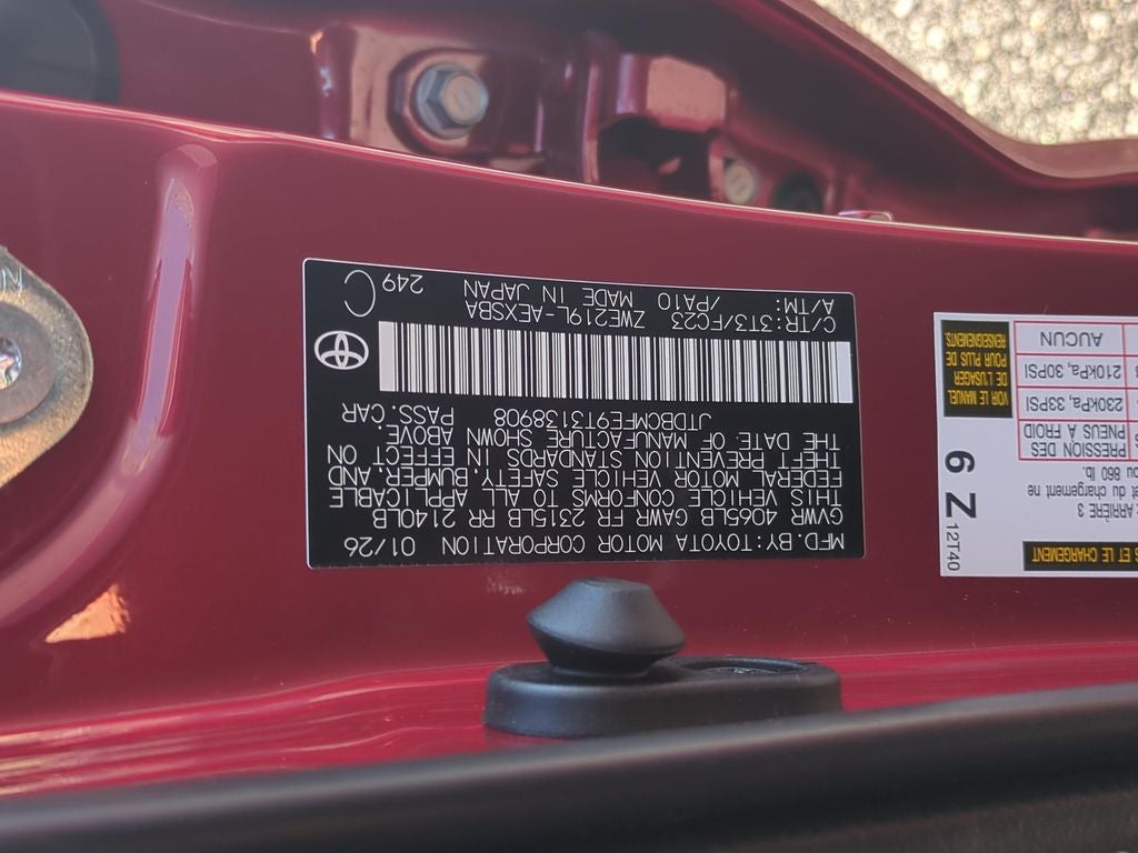 2026 Toyota Corolla Hybrid SE