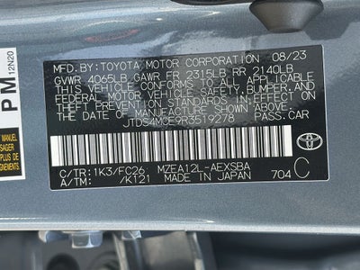 2024 Toyota Corolla SE