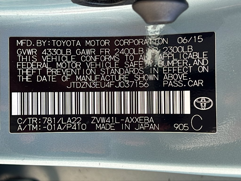 2015 Toyota PRIUS v Five