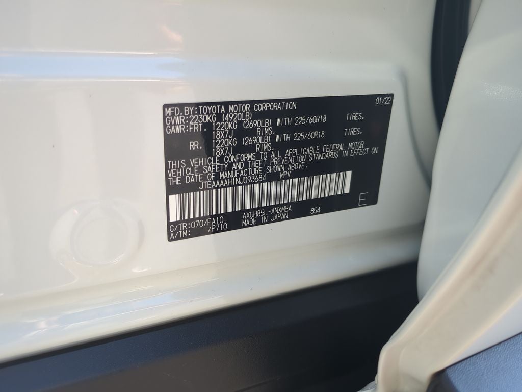 2022 Toyota Venza LE Limited