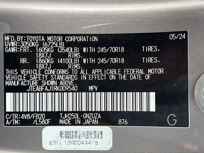 2024 Toyota Land Cruiser 1958
