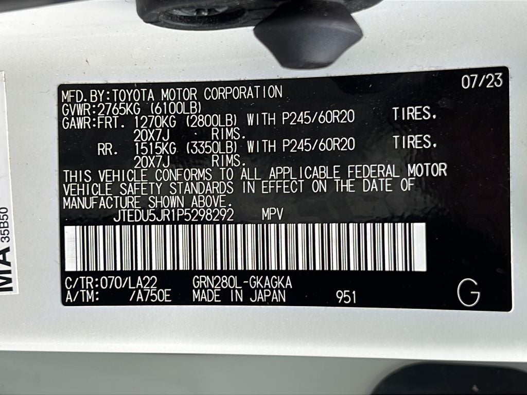 2023 Toyota 4Runner Limited
