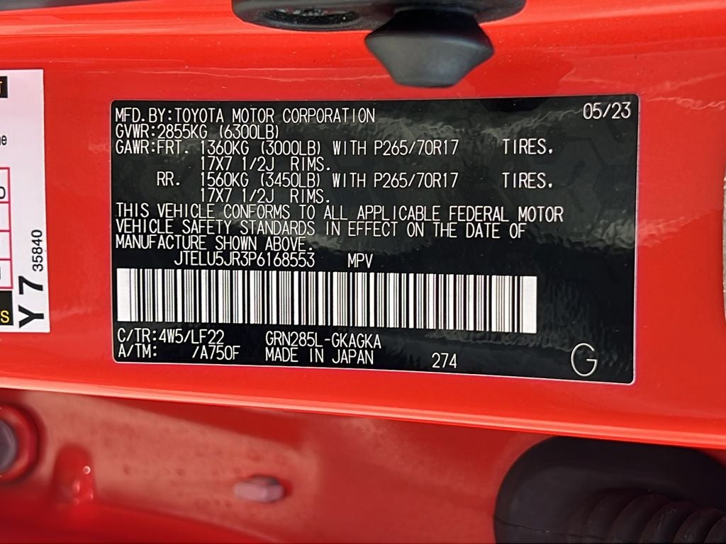 2023 Toyota 4Runner TRD Pro
