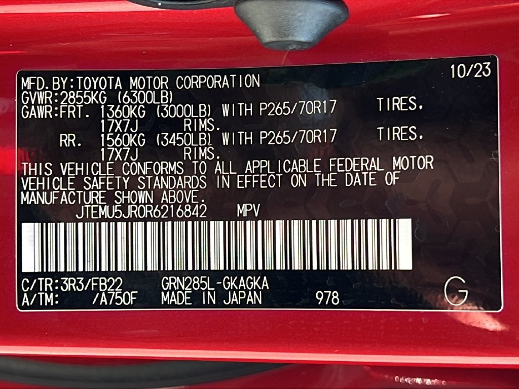 2024 Toyota 4Runner SR5